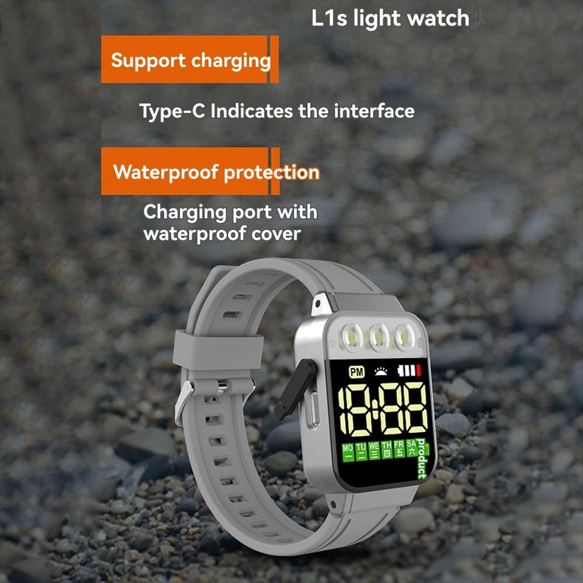 Electronics Gadgets For Men - HAPPY DIAN!스포츠 LED 전자 시계 USB