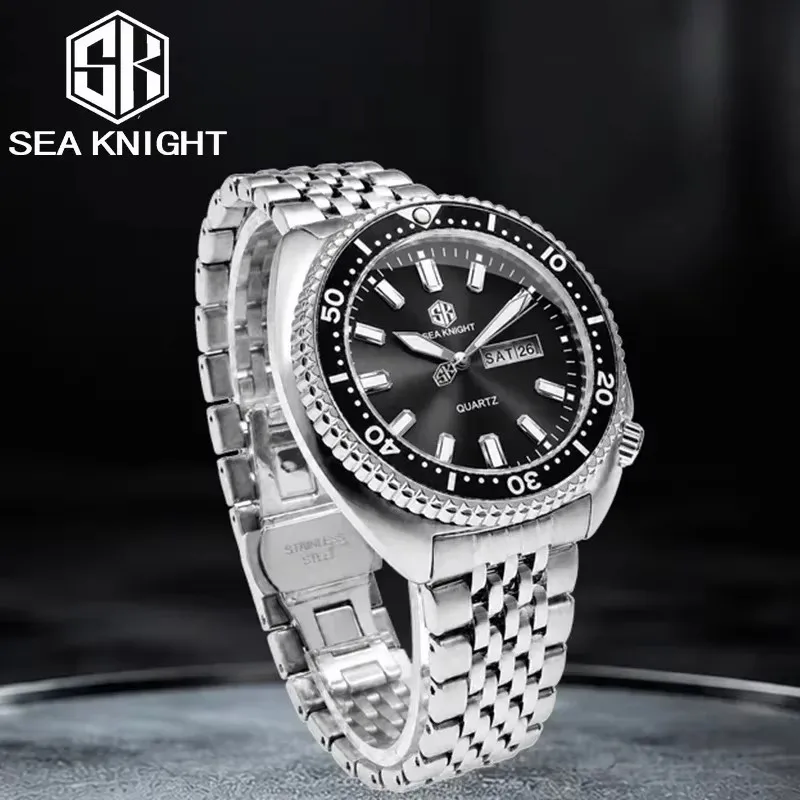 SEA KNIGHT 남성용 럭셔리 비즈니스 쿼츠 시계, - Electronics Gadgets For Men 리뷰 및 가격