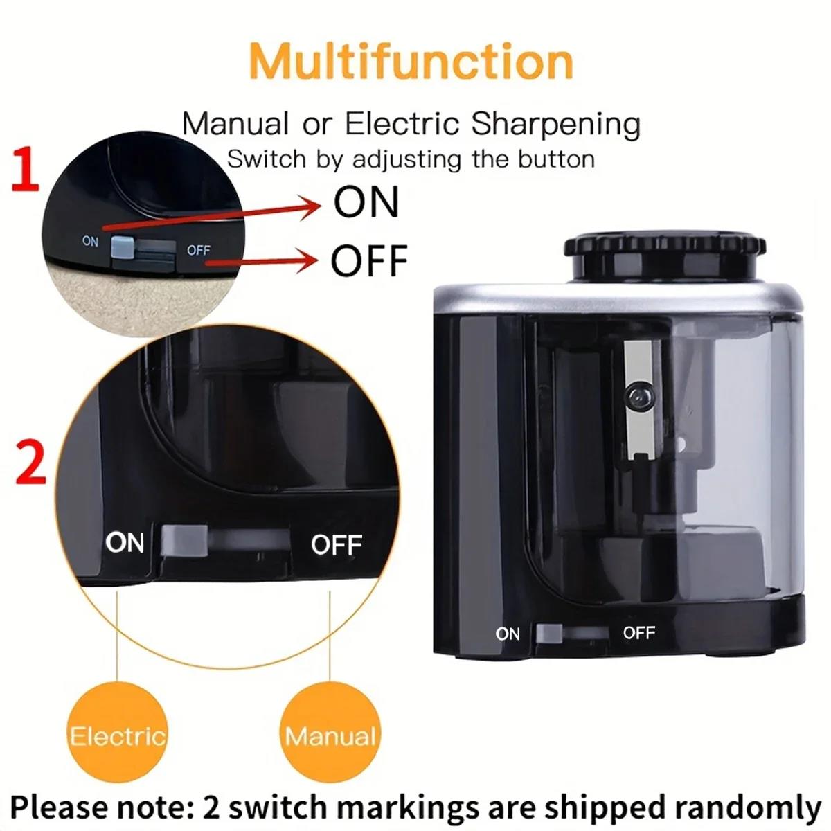 자동 전기 연필깎이 연필깎이 6-8mm 연필깎이 가정  - Electronics Home Gadgets 리뷰 및 가격