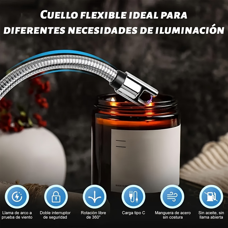 2개 스마트 전자 라이터, 360 °   USB 충전식 - Electronics Gadgets For Men 리뷰 및 가격