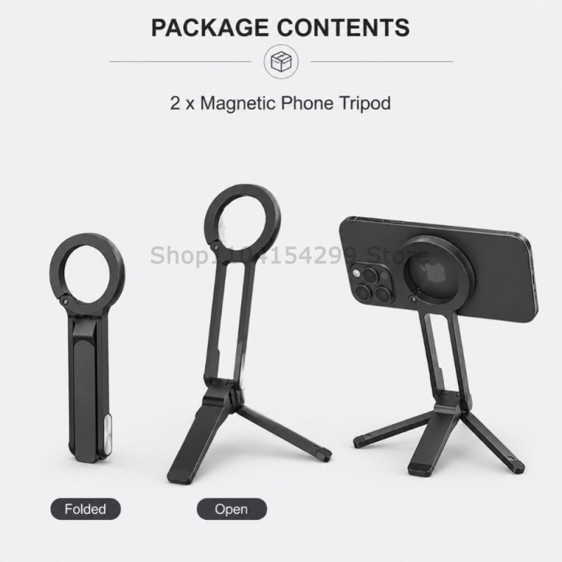 접이식 휴대폰 삼각대 카라비너 장착형 - 아이폰 17, - Auto Tracking Tripod 리뷰 및 가격