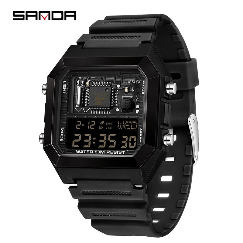 산다 6216 남성과 여성 남성 학생 전자 시계 새로운 - Electronics Gadgets For Men 리뷰 및 가격