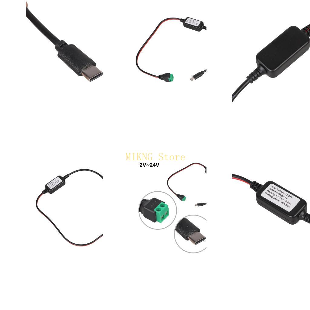 2핀-타입 C 남성 충전 케이블, 12V/24V에서 5 - Electronics And Gadgets With C 리뷰 및 가격