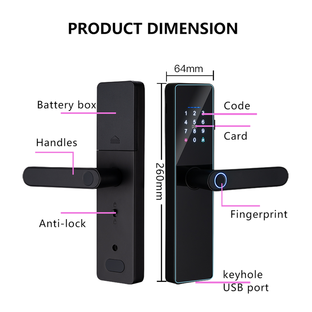 2026년형 새로운 WiFi 투야 앱 스마트 도어락 원 - Electronics Home Gadgets 리뷰 및 가격
