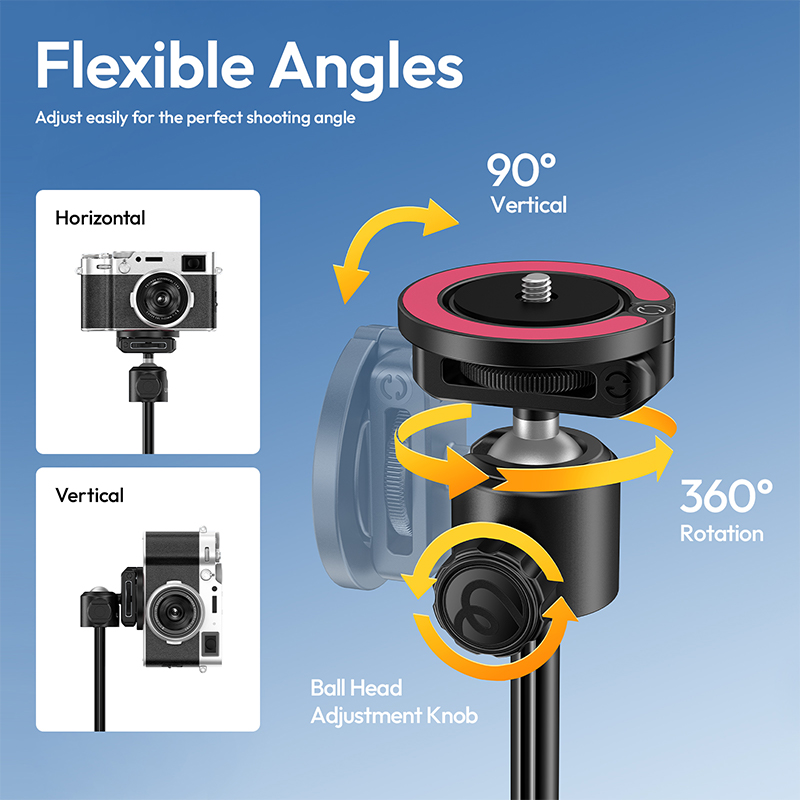 울란지 MT-44 M 2-in-1 마그네틱 & 1/4' - Auto Tracking Tripod 리뷰 및 가격