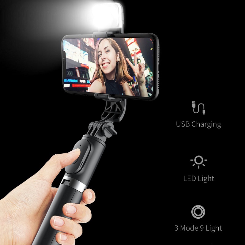 접이식 미니 무선 블루투스 Selfie 스틱 삼각대 아 - Auto Tracking Tripod 리뷰 및 가격