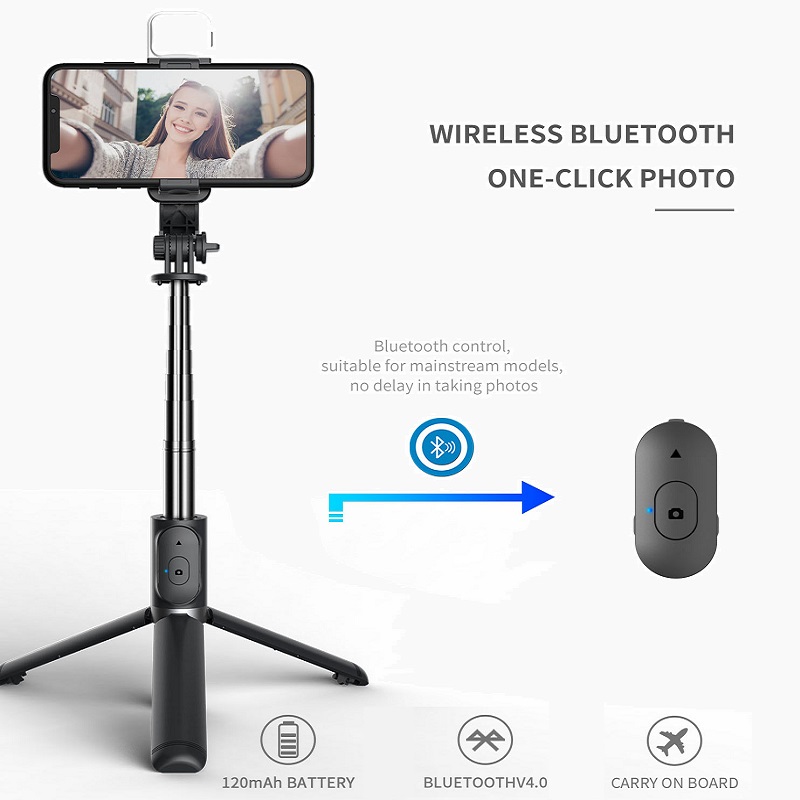 접이식 미니 무선 블루투스 Selfie 스틱 삼각대 아 - Auto Tracking Tripod 리뷰 및 가격